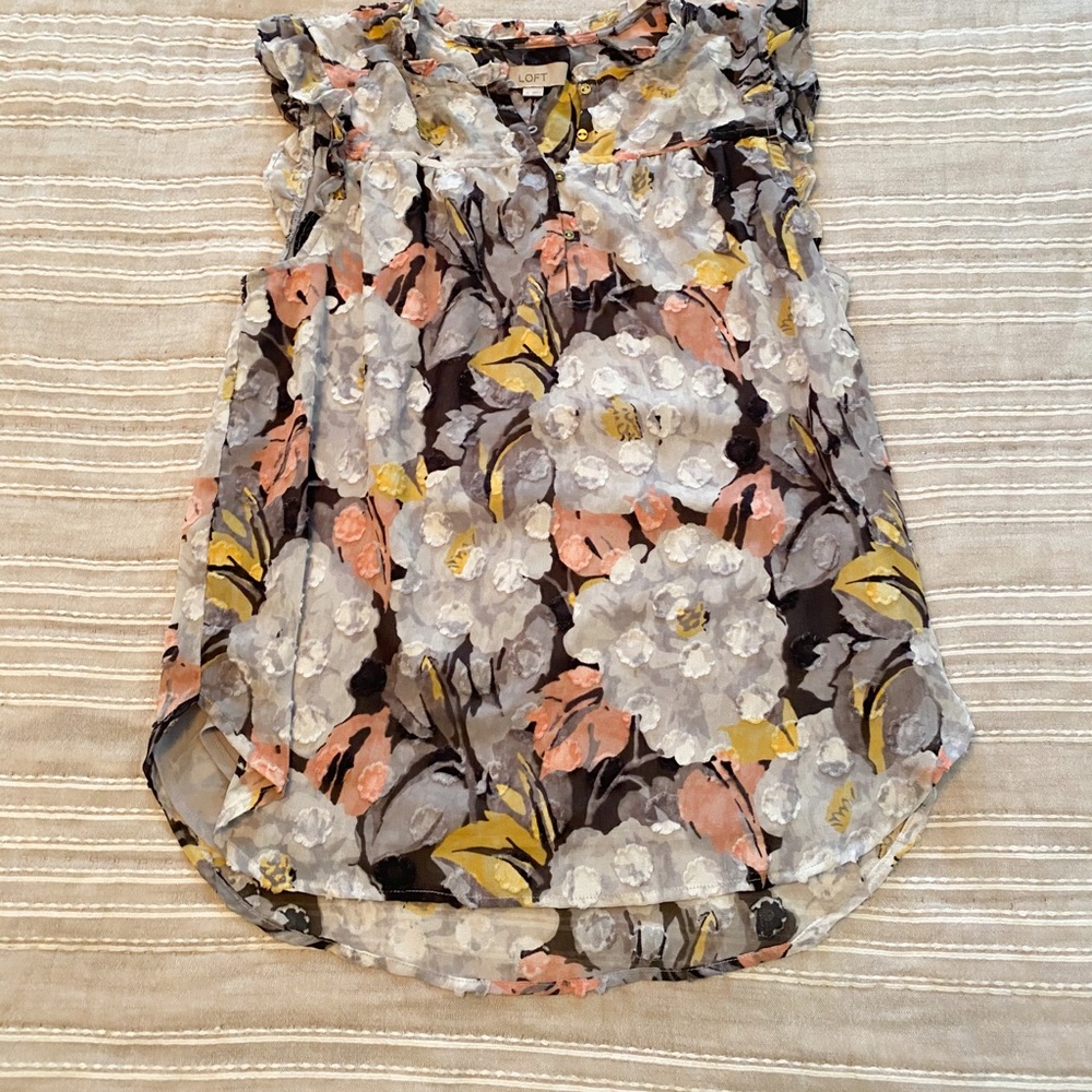 Floral blouse from Loft